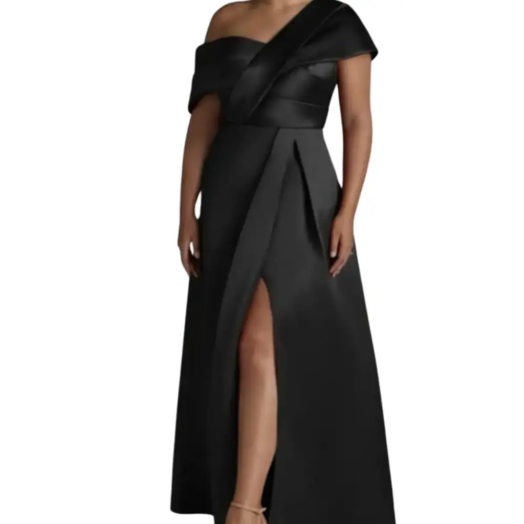 Vestido Azazie C Negro T XXL