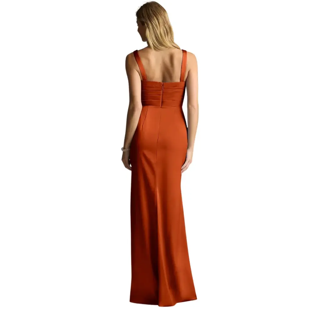 Vestido Azazie C Paprika T S