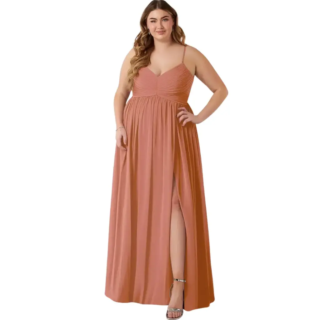 Vestido Azazie C Maitai T 5X