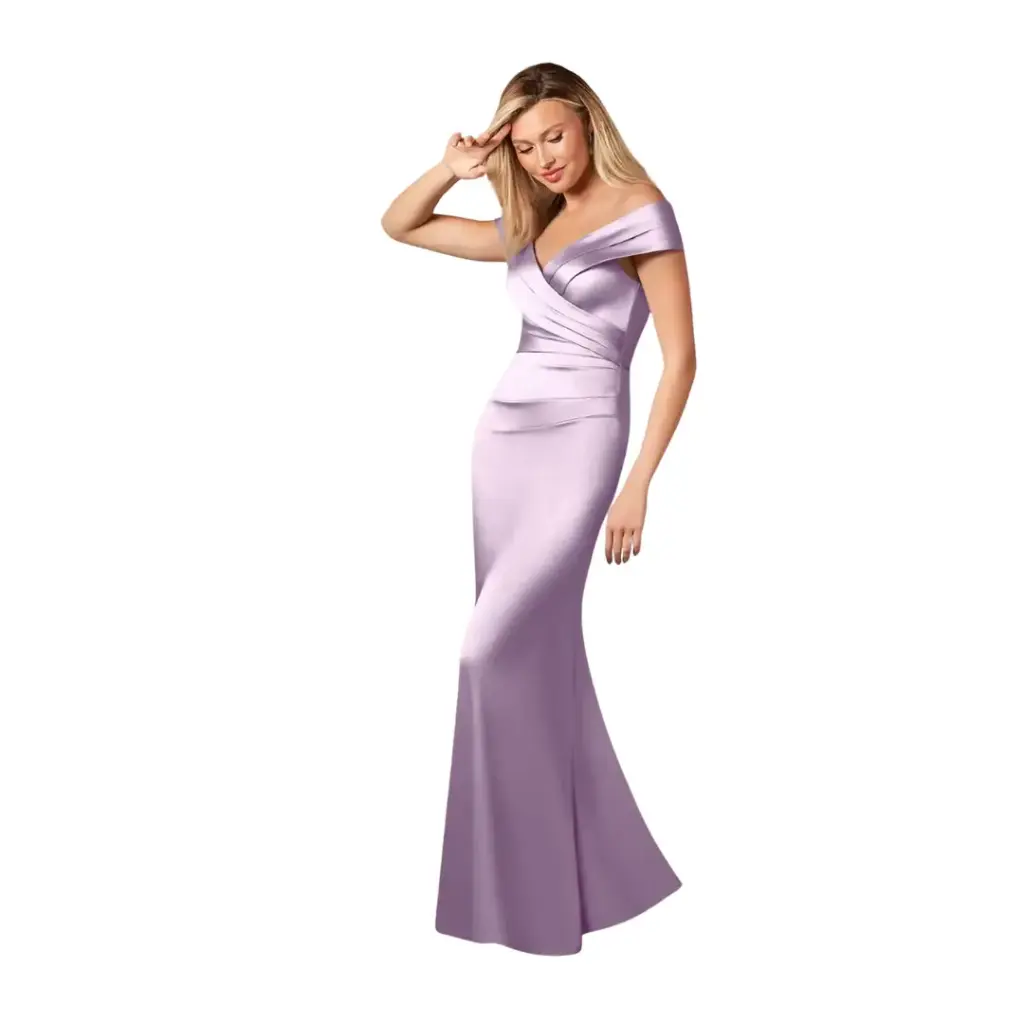 Vestido Azazie C Lila T S