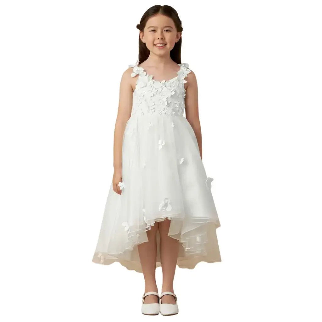 Vestido Azazie C Blanco T 8