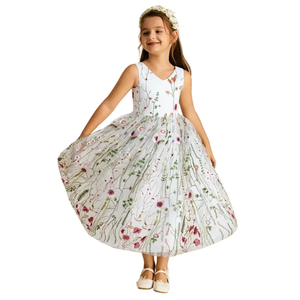 [008829] Vestido Azazie C Blanco Floral T 4