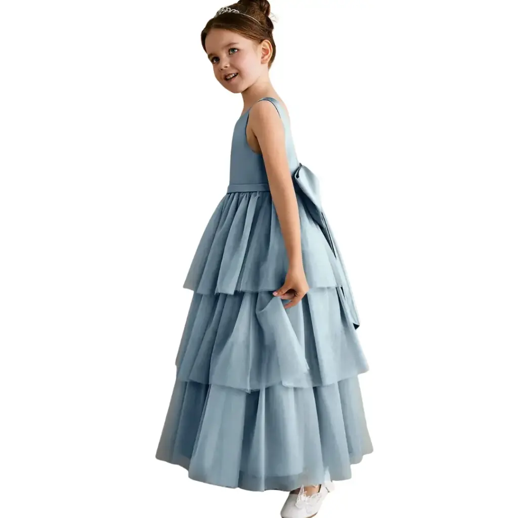 [457027] Vestido Azazie C Azul Grisaseo T 7