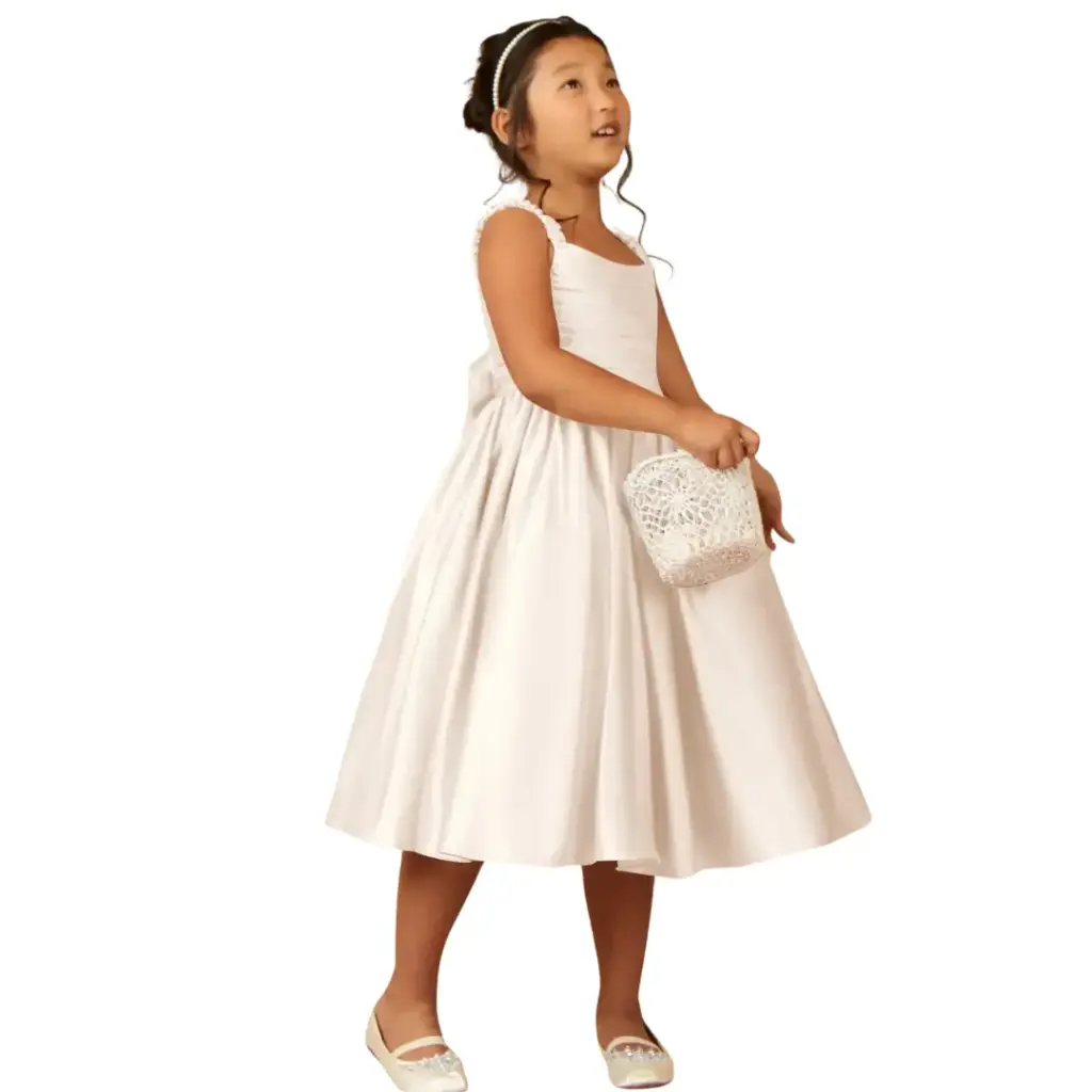 Vestido Azazie C Beige T 2