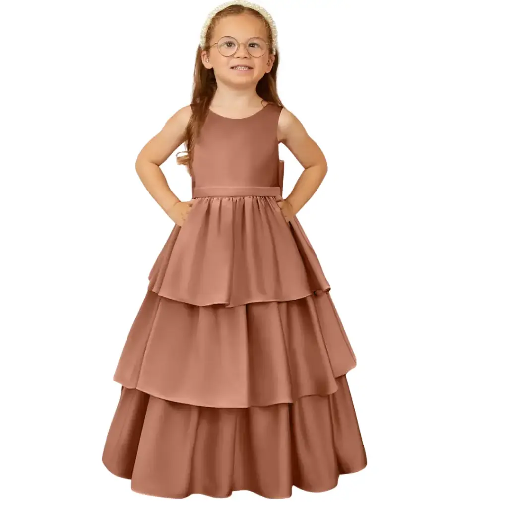 Vestido Azazie C Cafe capuchino T 10