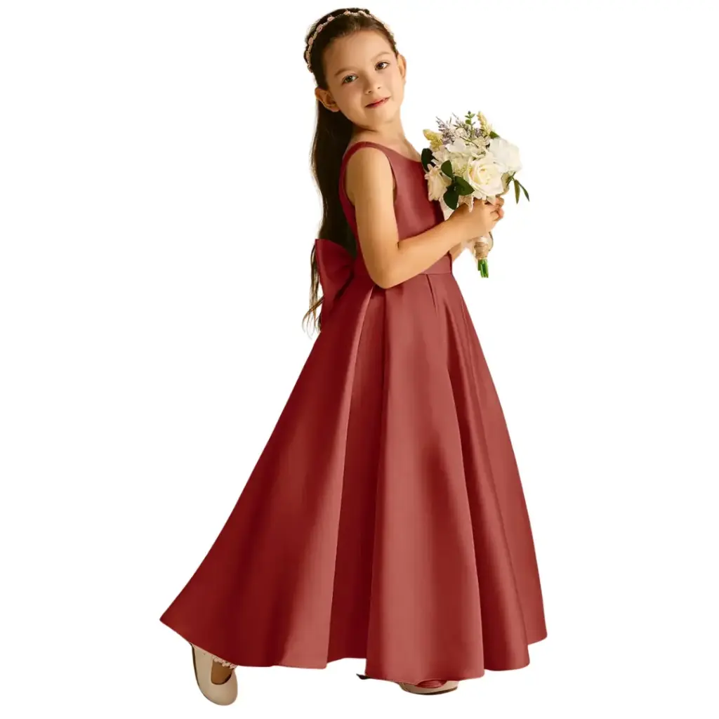 Vestido Azazie C Terracota T 7