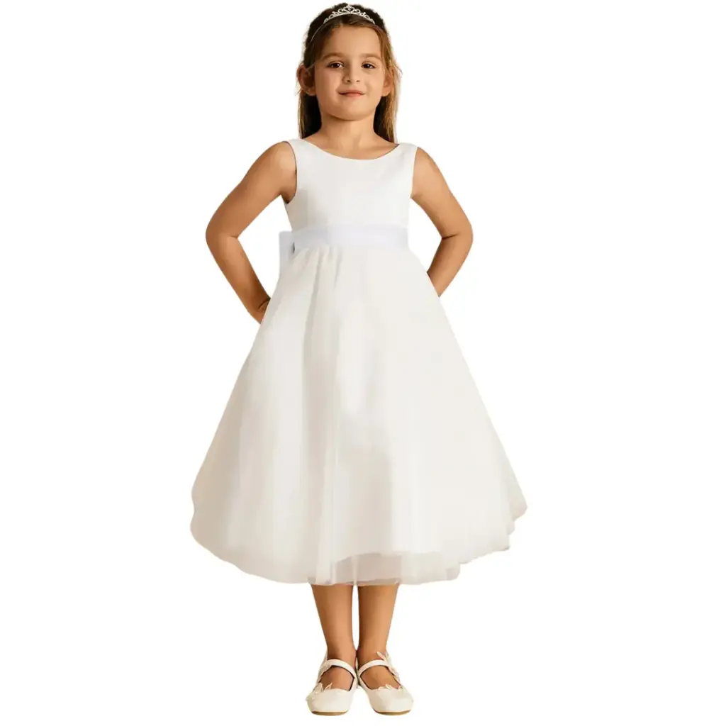 Vestido Azazie C Blanco T 10