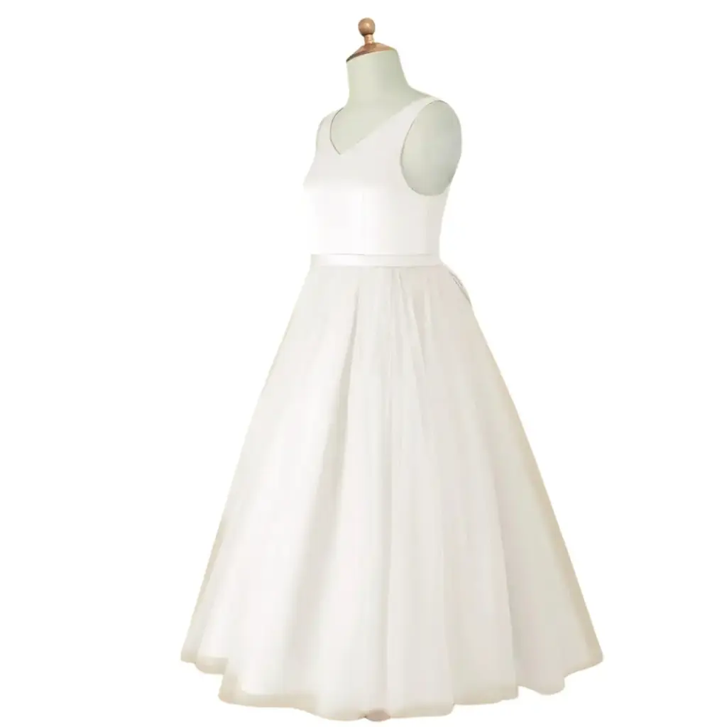 Vestido Azazie C Blanco T 7