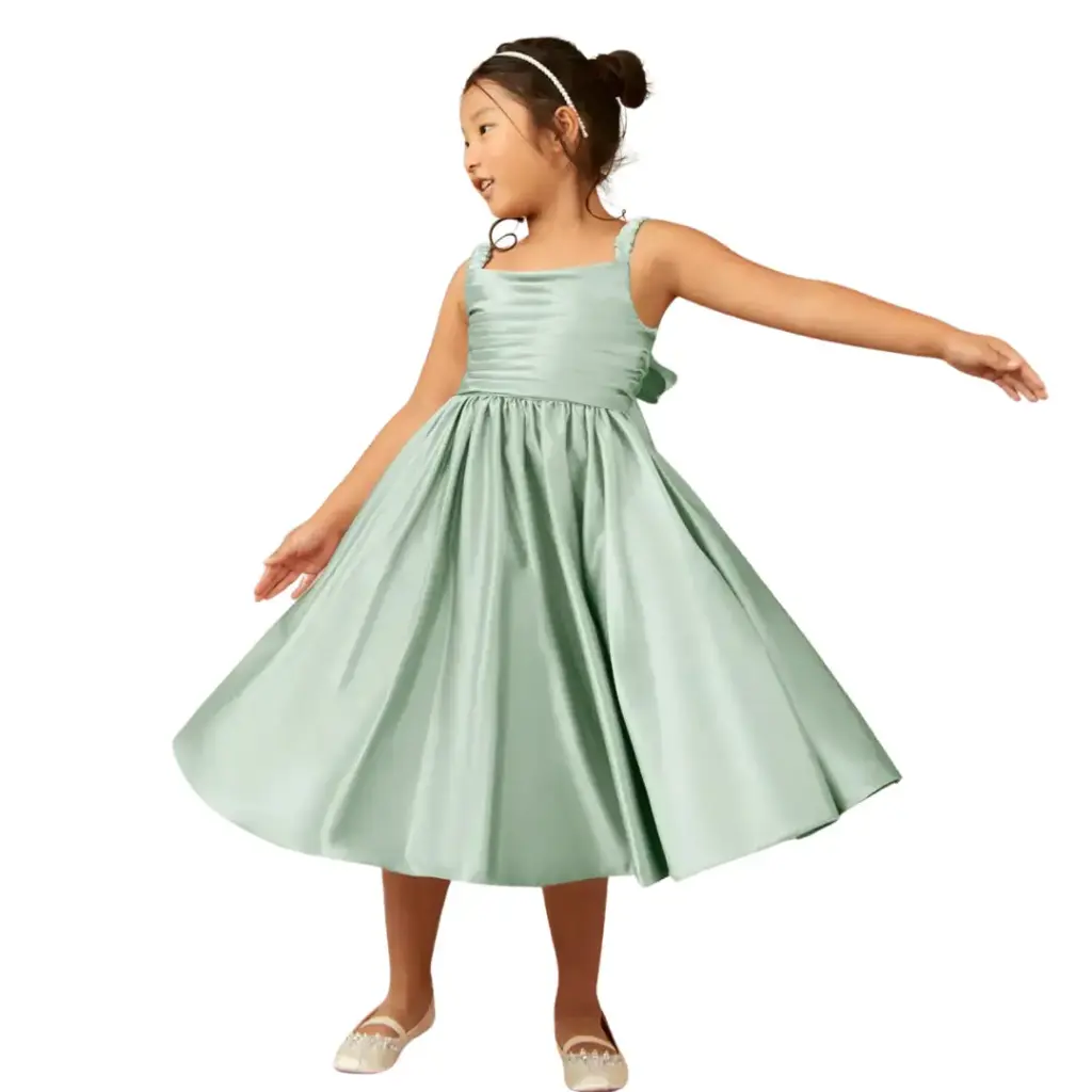 Vestido Azazie C Gris T 5