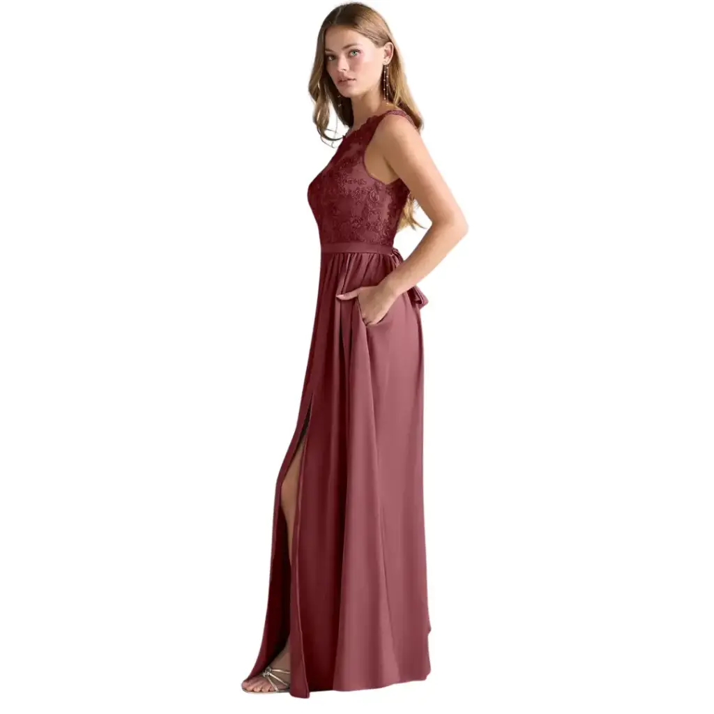 [169821] Vestido Azazie C Rosa desert T 3XL