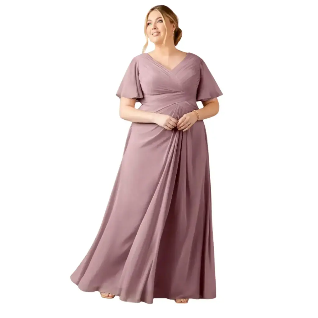 [751550] Vestido Azazie C Rosa dusty T XXL