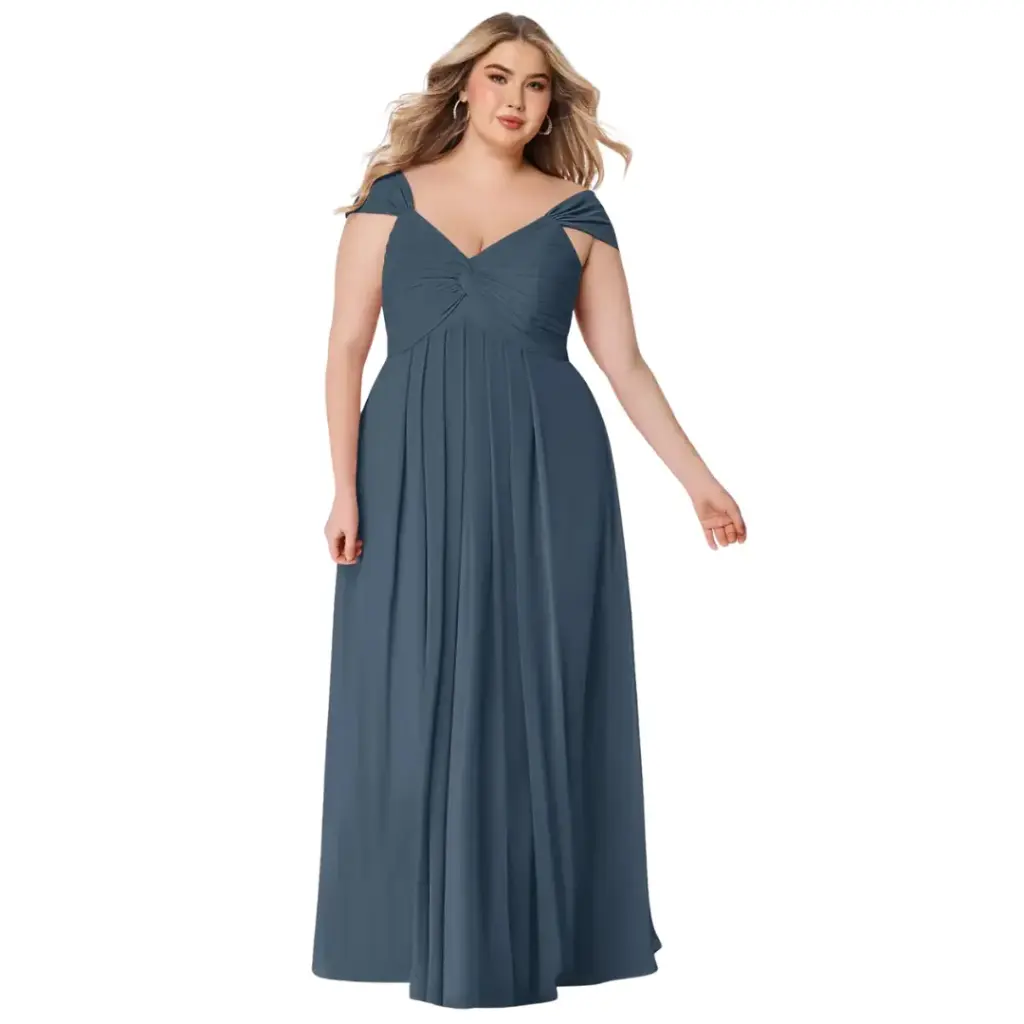 [199981] Vestido Azazie C Azul marino T XL