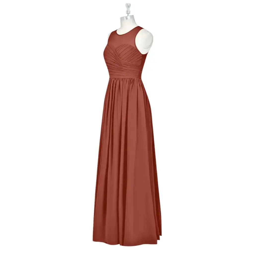 [173802] Vestido Azazie C Marron T XXL