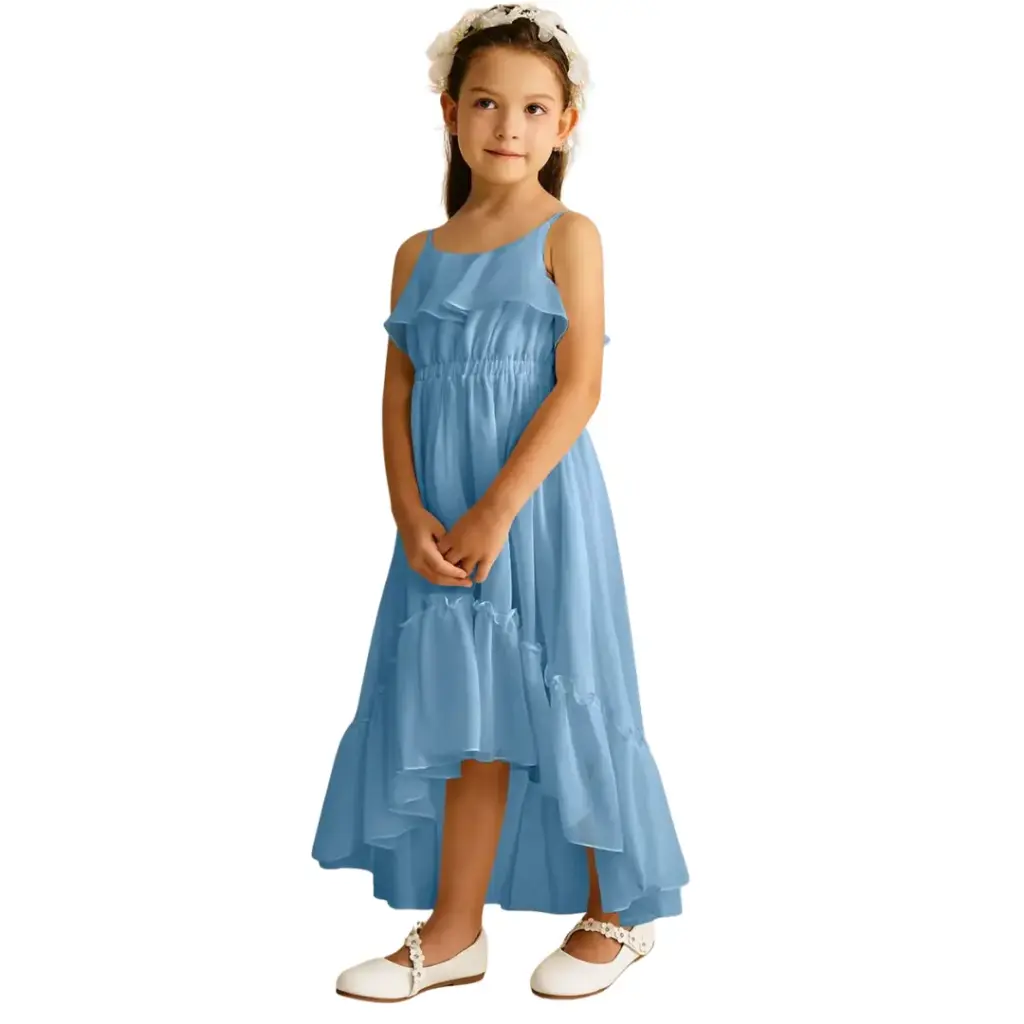 Vestido Azazie C Azul T 3