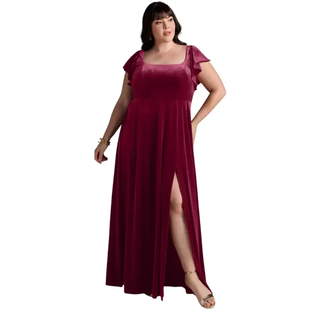 [920310] Vestido Azazie C Violeta T XXL