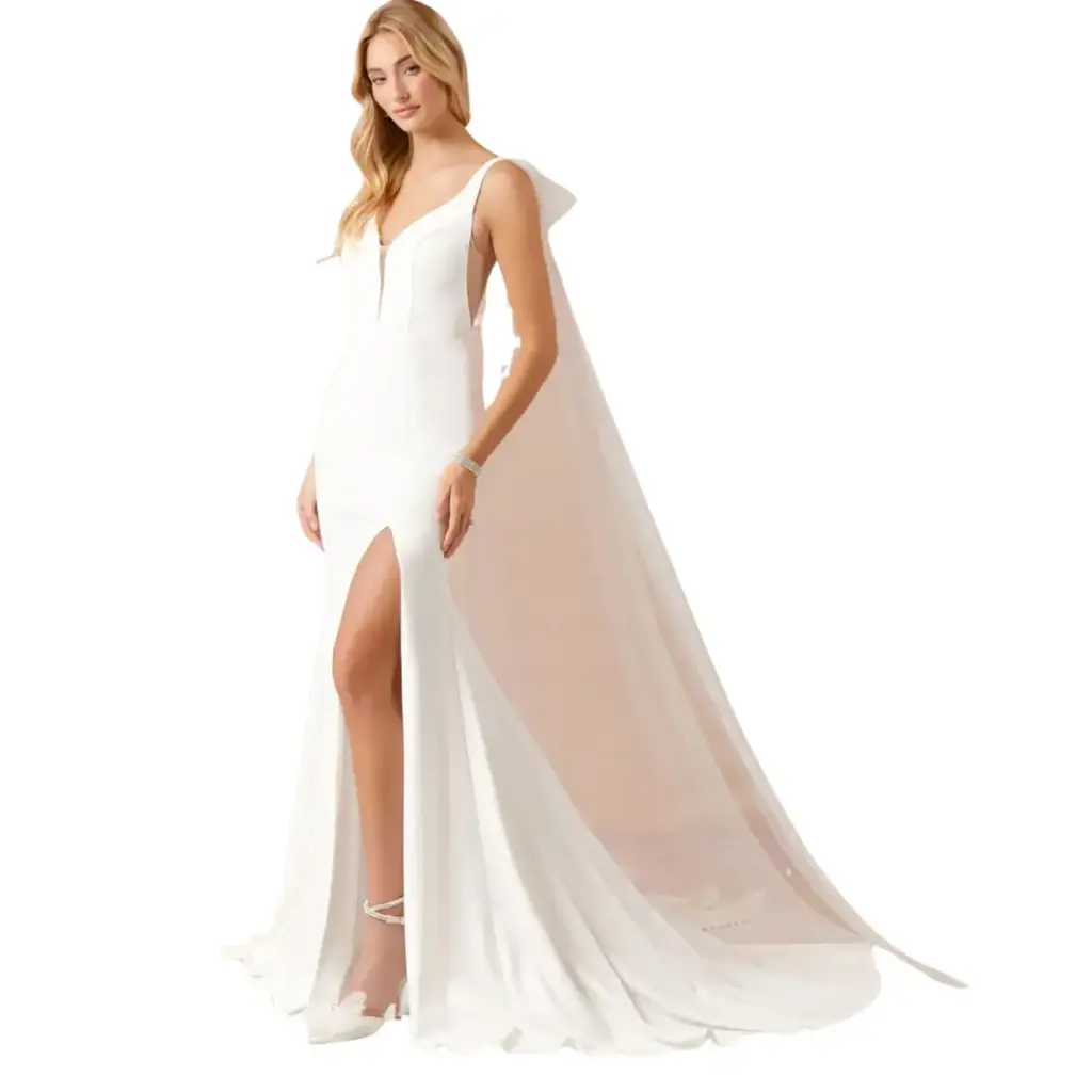 Vestido de Novia Azazie C Blanco T L