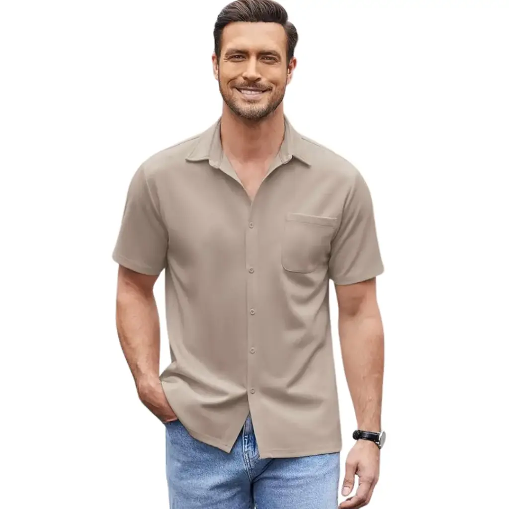 Camisa Coofandy C Khaki T XL