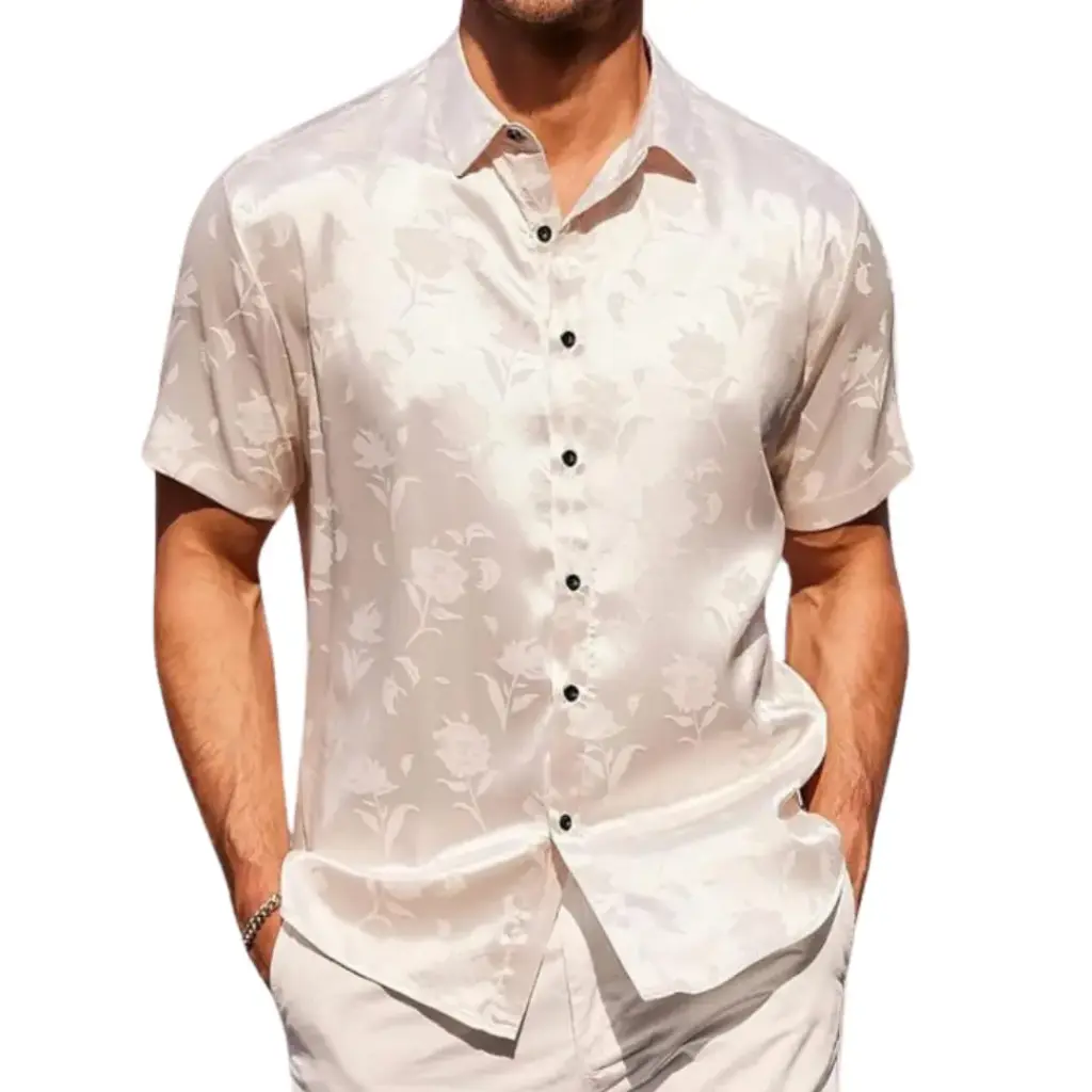 Camisa Coofandy C Rosa perla T XXL