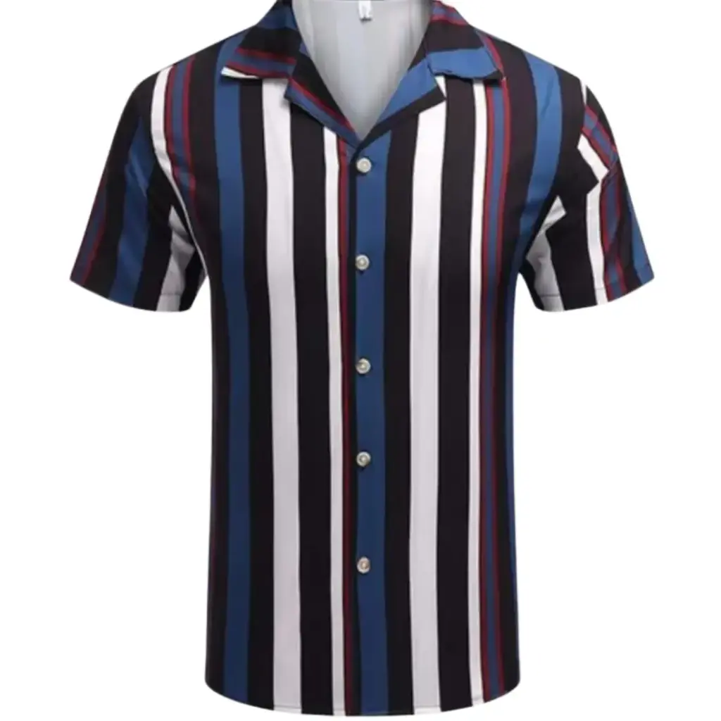 Camisa Coofandy C Varios colores a rayas T M