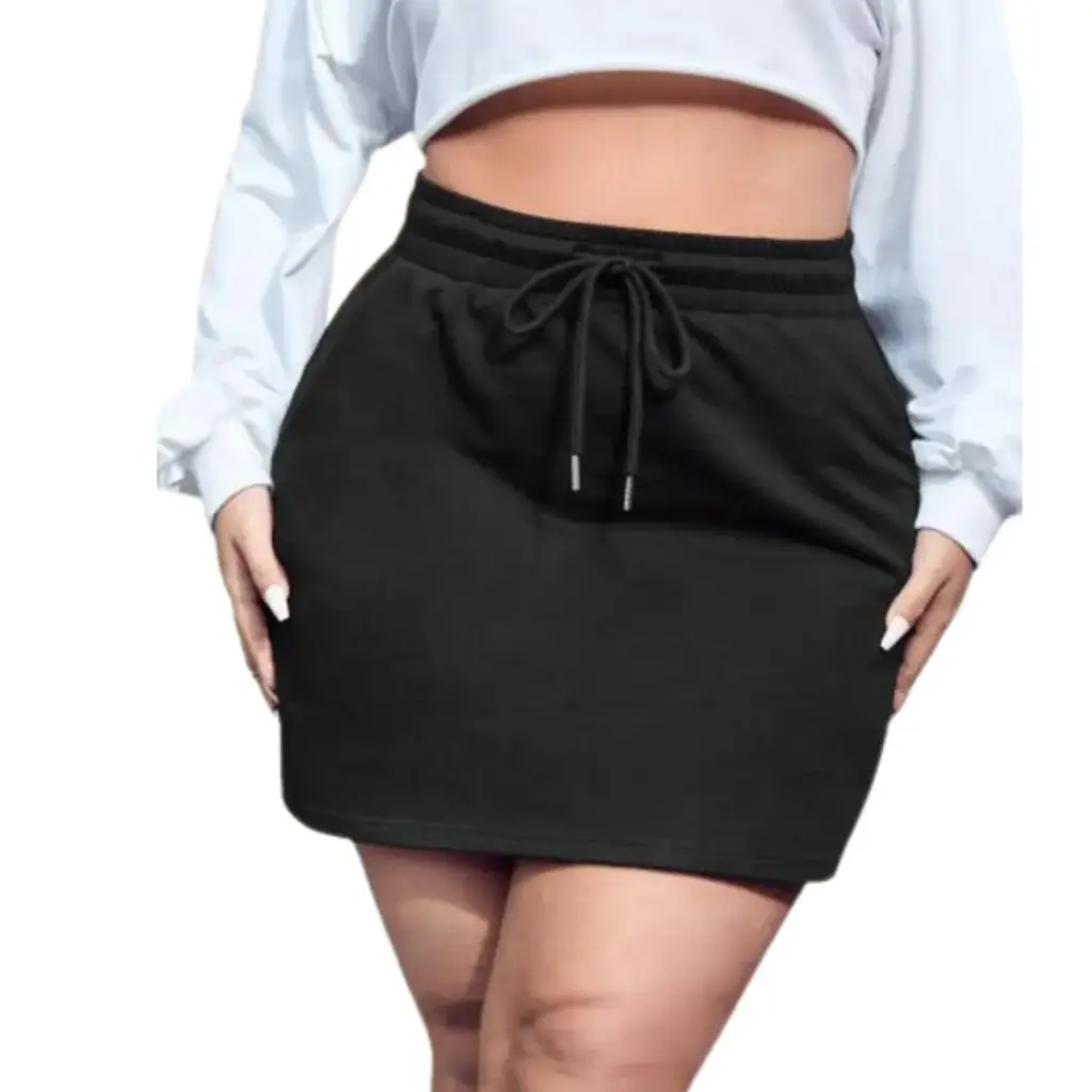 Falda Shein C Negro T XL