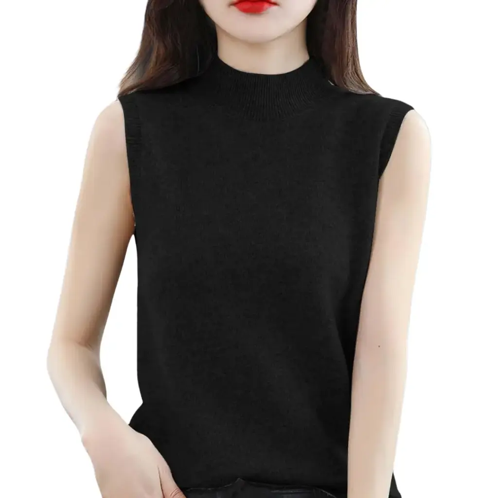 Blusa tejida Shein C Negro T M