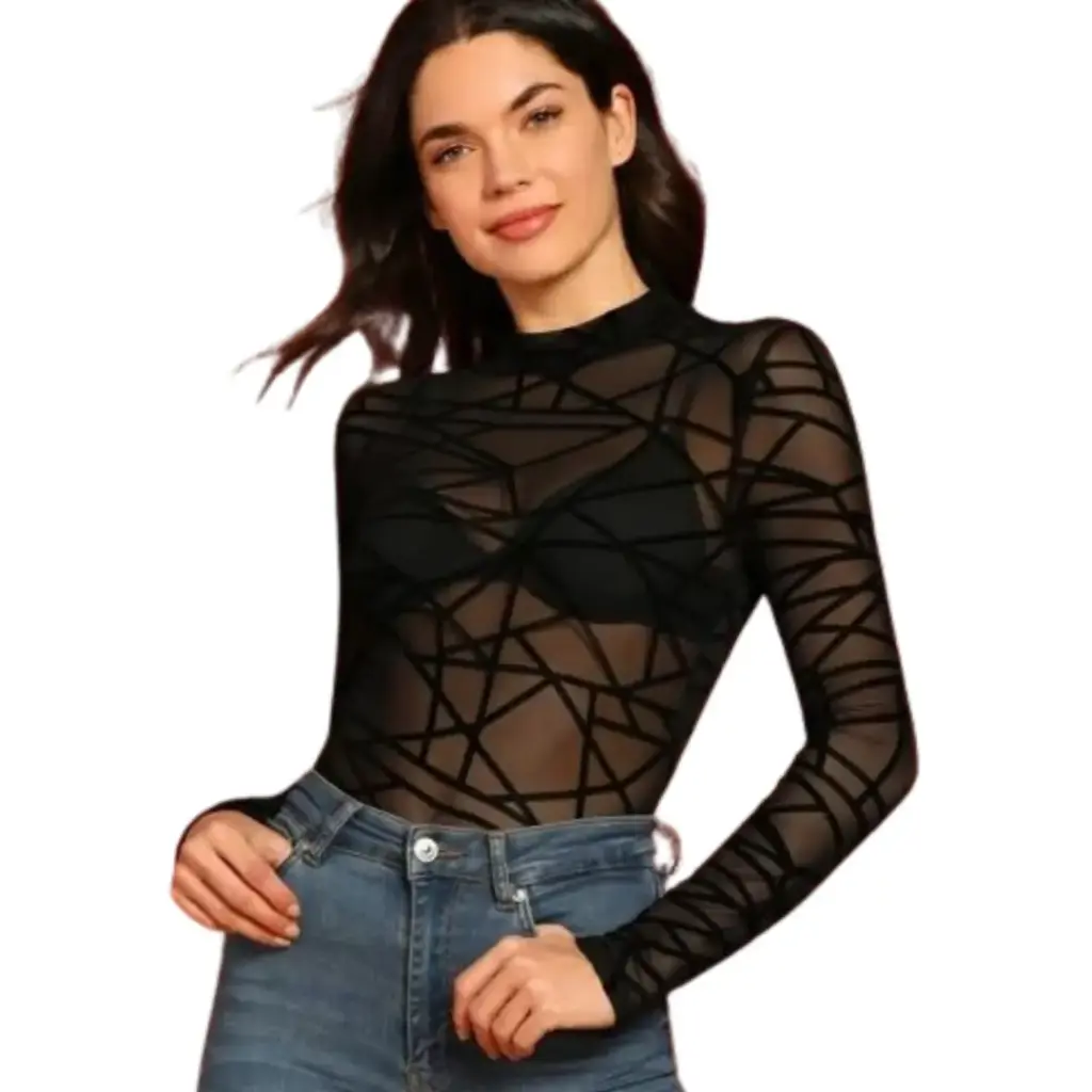 Blusa Shein C Negro T 2XL