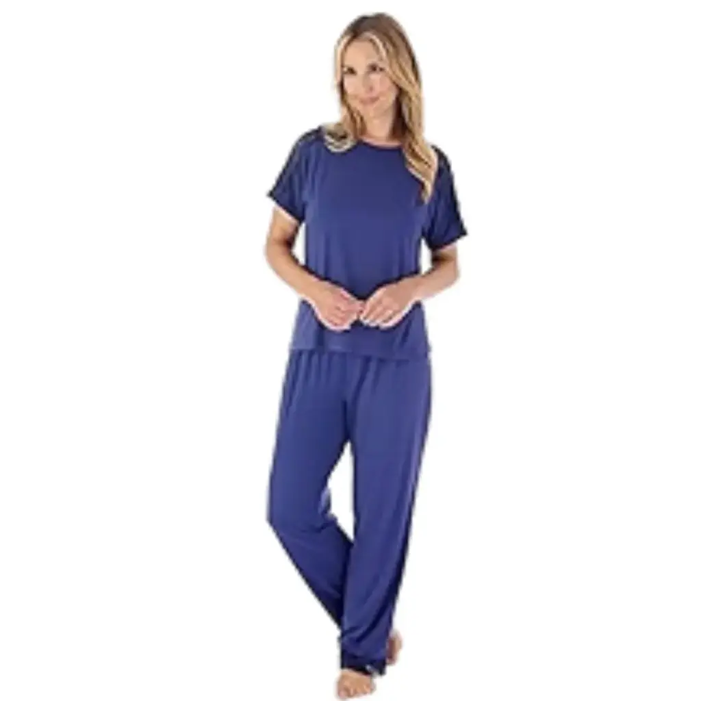 Conjunto playera pantalon Shein C Azul marino T S