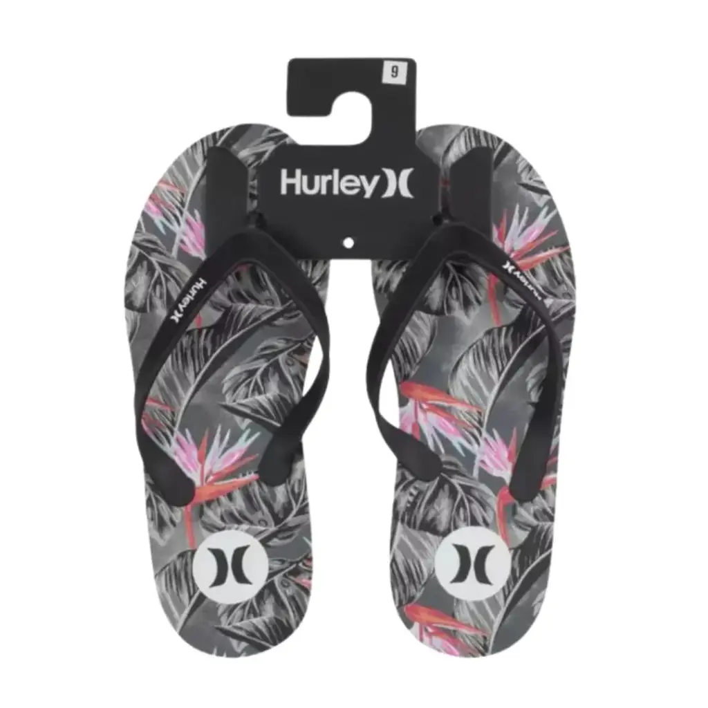 Sandalia Hurley C Gris floral T 11