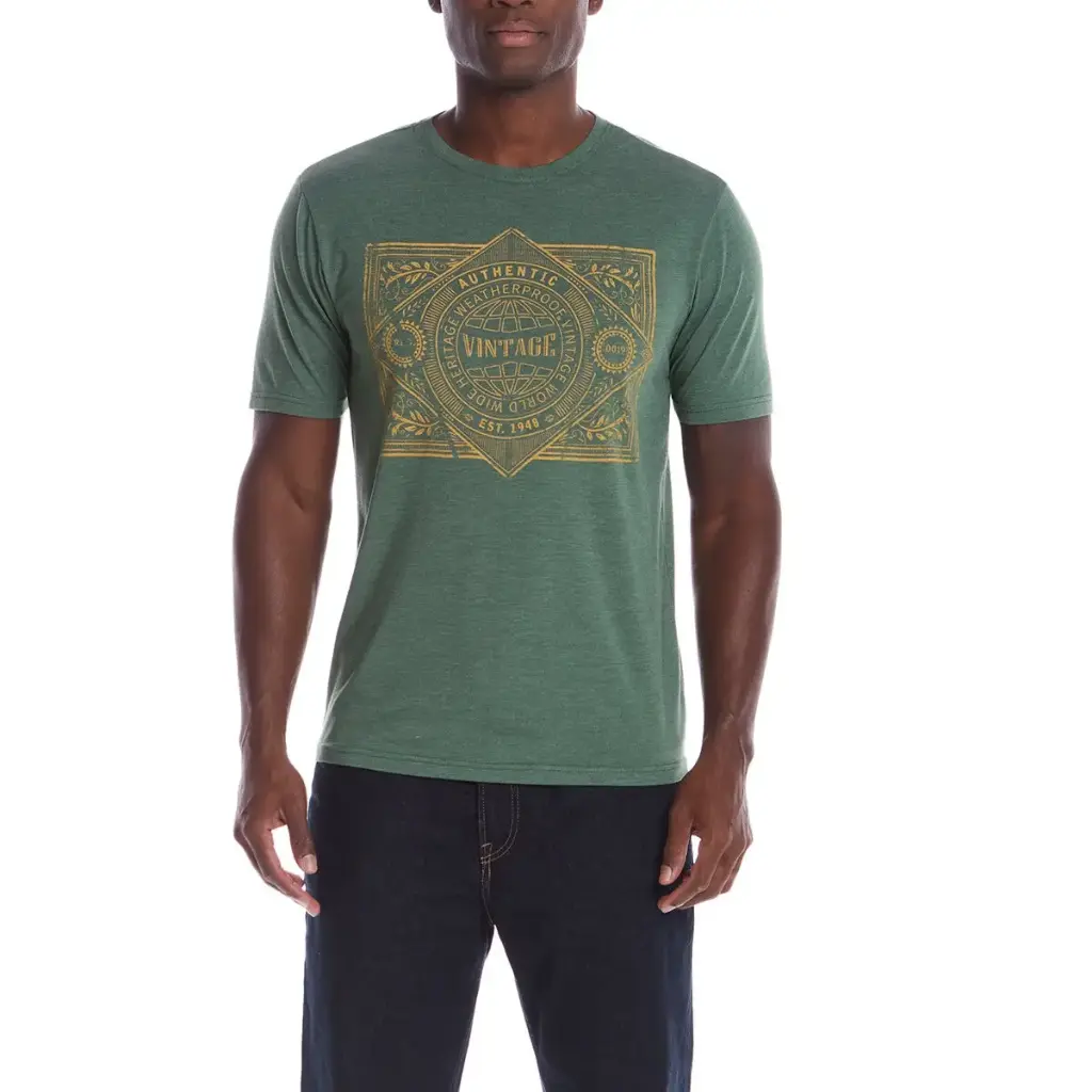 [176806] Playera Vintage C Verde T S