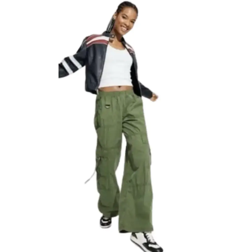 Pantalon Cargo Wild Fable C Verde militar T XXS