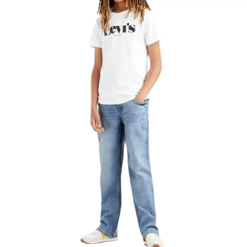 Pantalon de mezclilla  Levis C Azul cielo T 10