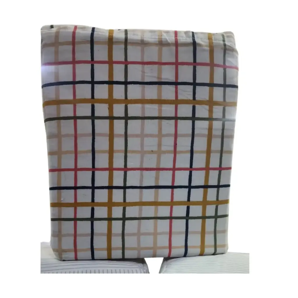 [802534] Sabana individual  C Varios colores a cuadros