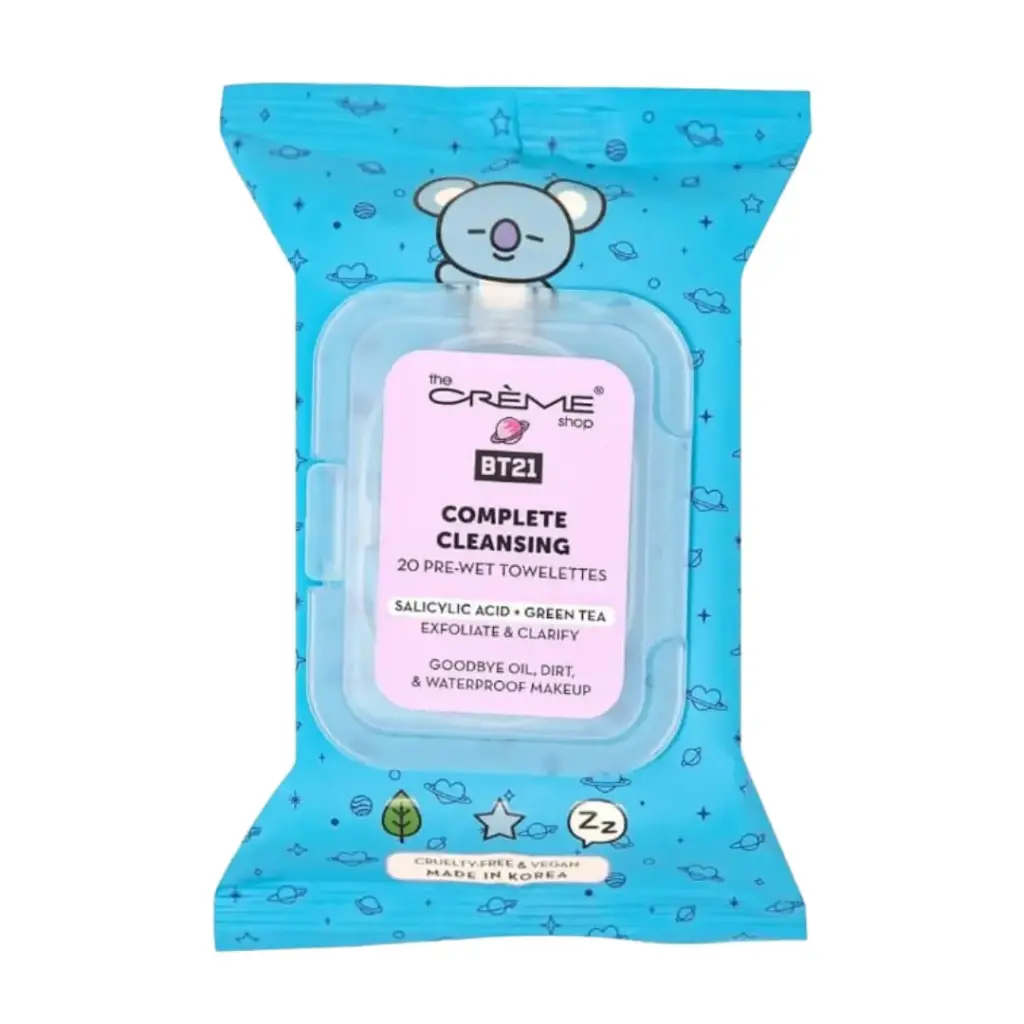 [075741] Toallitas limpiadoras BT21 The Creme