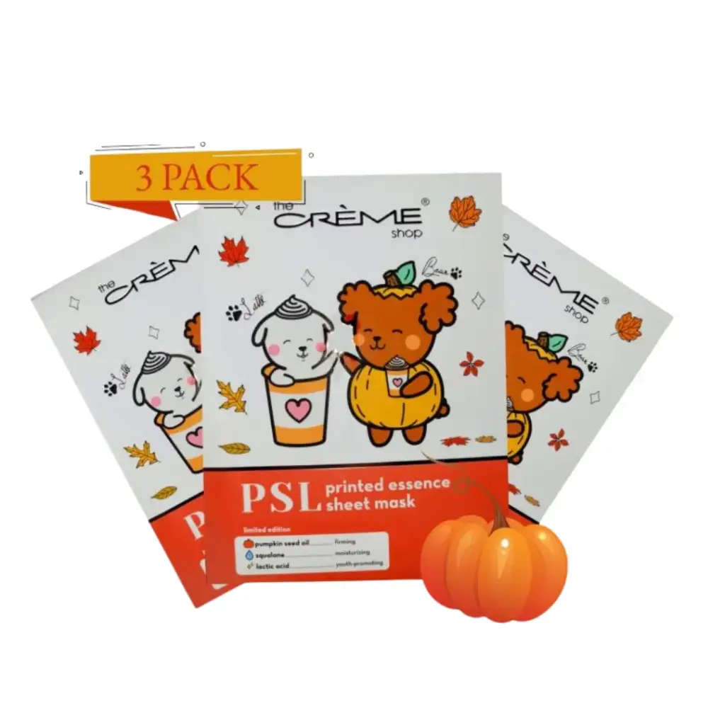 Mascarilla de tela con esencia impresa SL The Creme