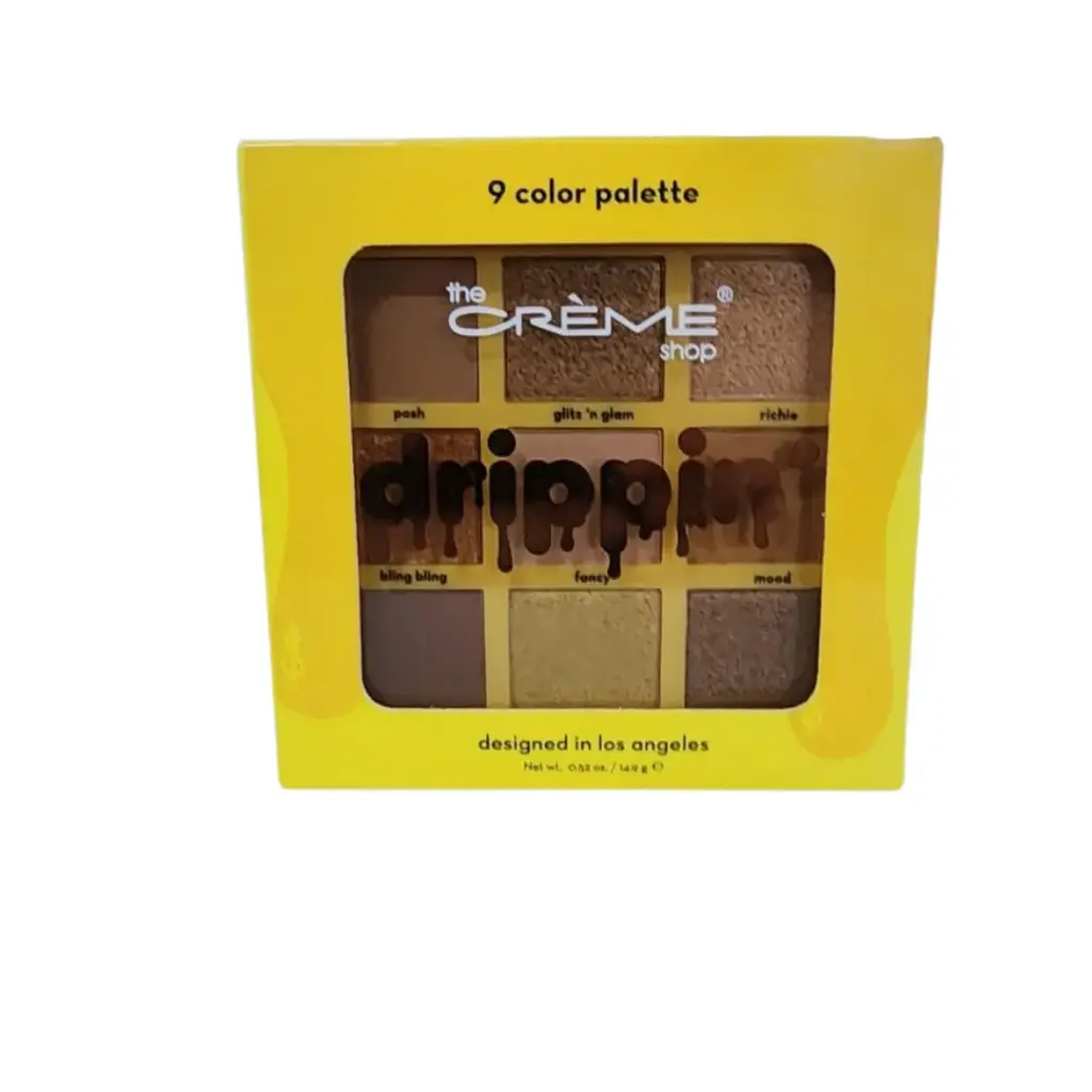 paleta de sombras Drippin The Creme