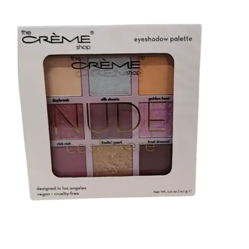 paleta de sombras de ojos Nude The Creme