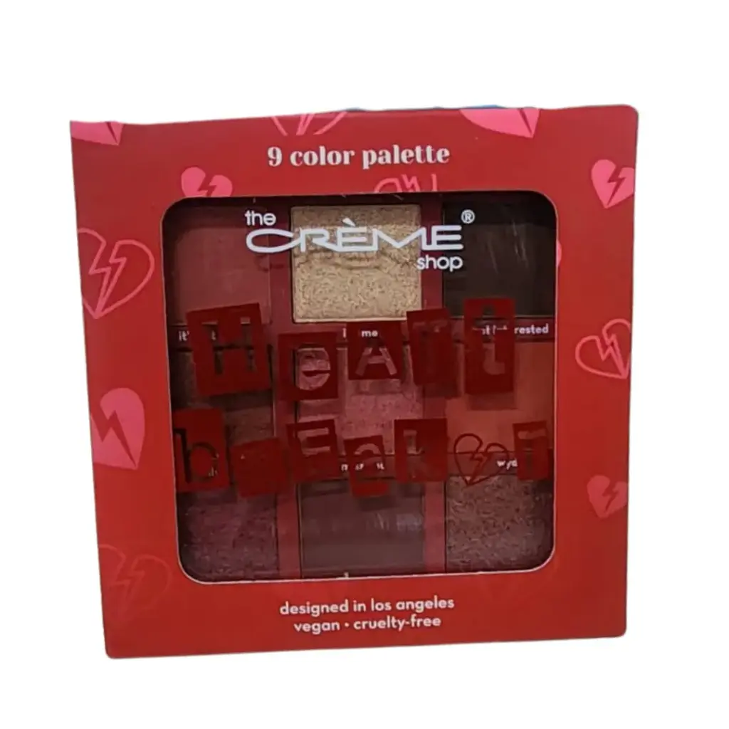 paleta de sombra de ojos Corazon Roto The Creme