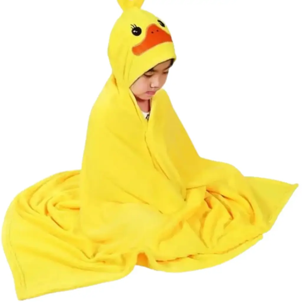 [483920] Manta con capucha de pollo Pillowfort