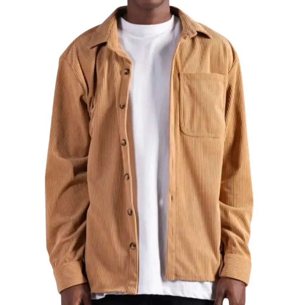 Chamarra Goodfellow C Camello T XL