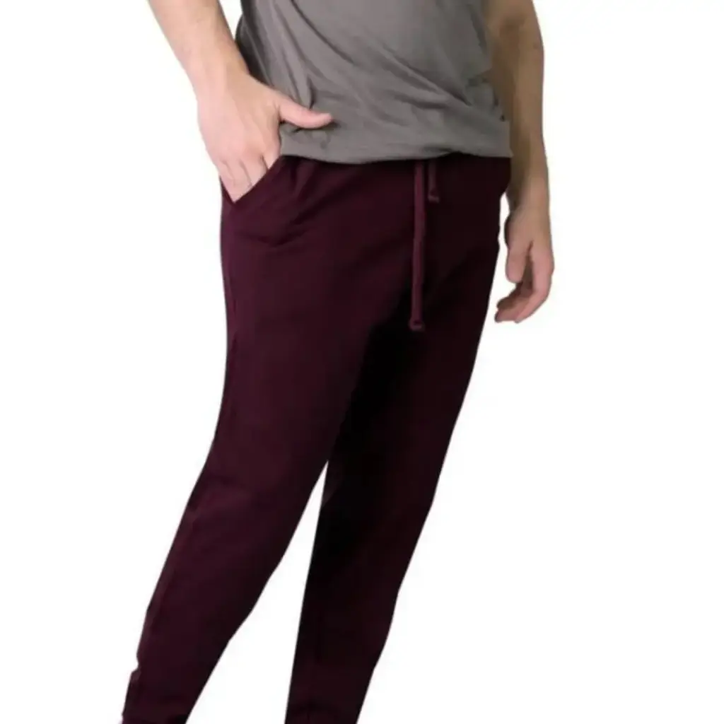 Pantalon pijama Realessentials C Guinda T 4XL