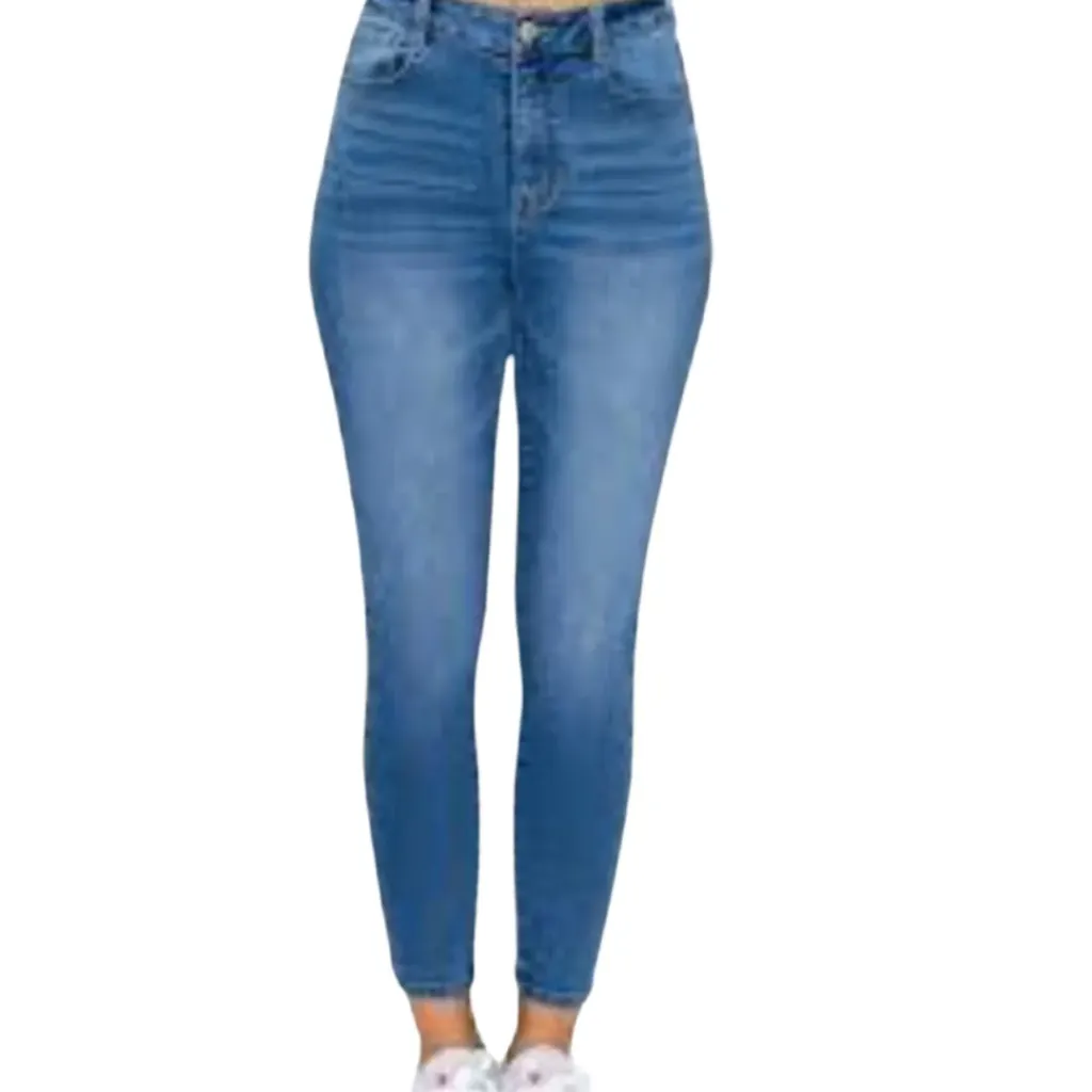 Pantalon de mezclilla  HUE C Azul Marino T XL