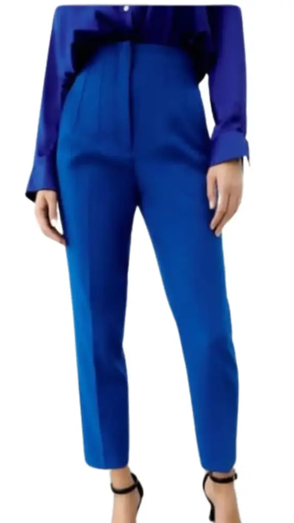 Pantalon Zara C Azul rey T S