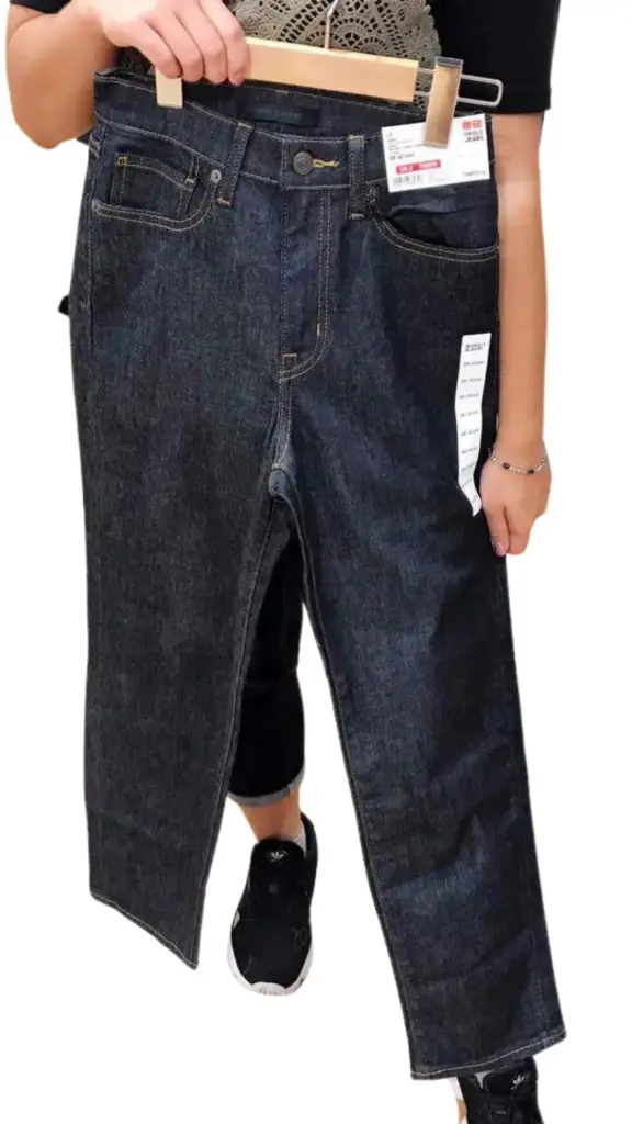 Pantalon de mezclilla C Azul marino T XL