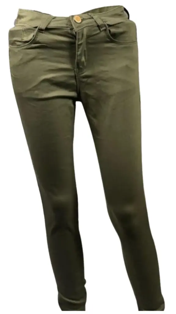 Pantalon Zara C Verde T S