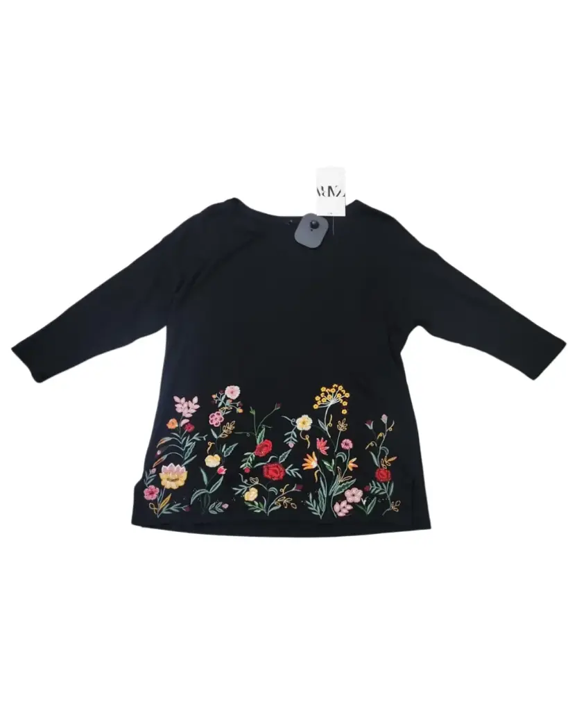 Blusa Zara C Negro T M