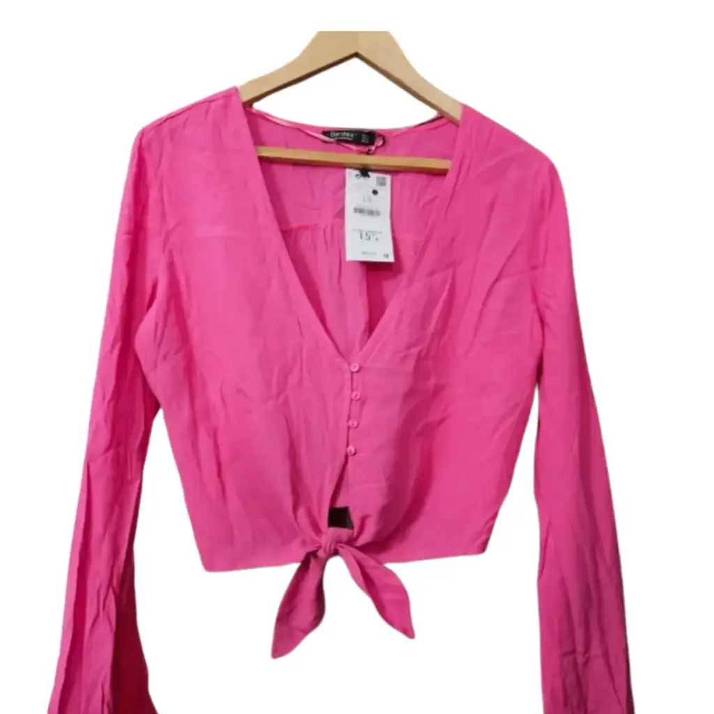 Crop top Zara C Fucsia T S