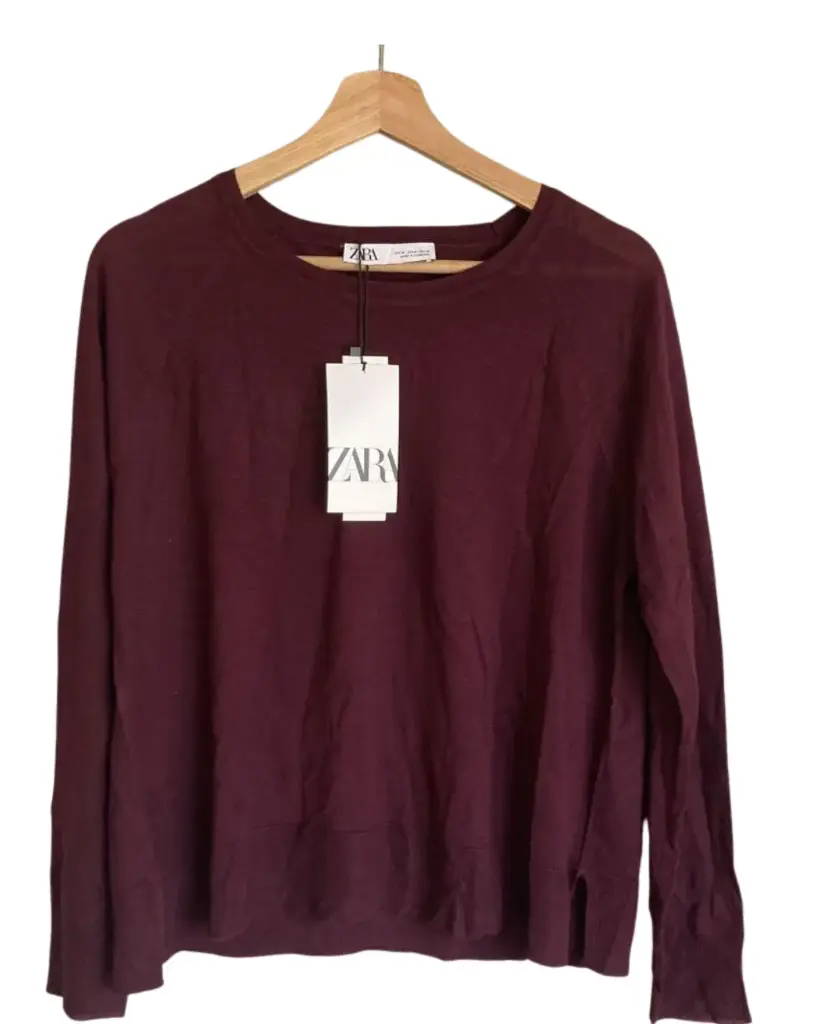 Sueter Zara C Vino T S