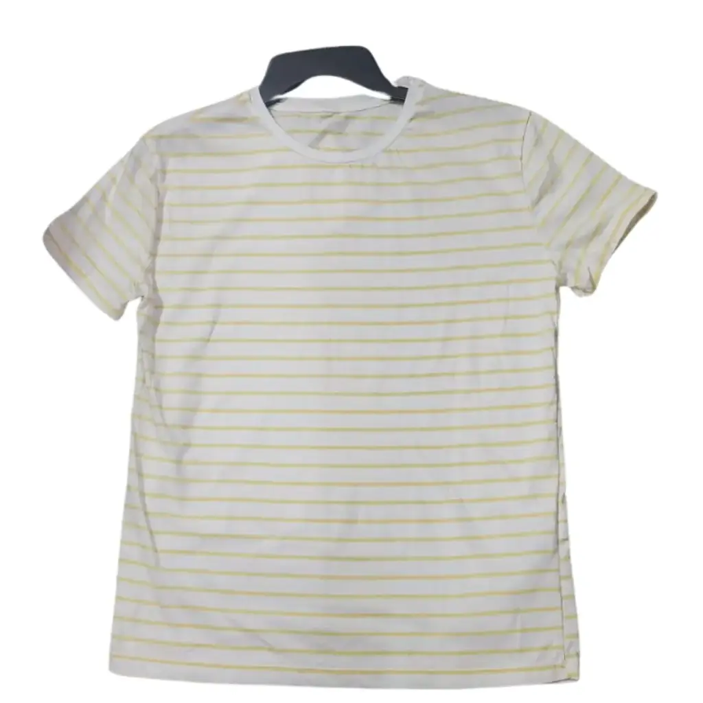 Playera Zara C  Amarillo rayas T S