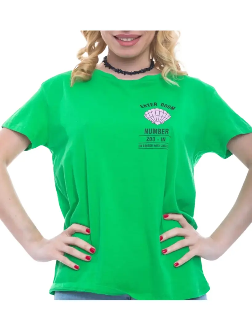 Playera Zara C Verde T M