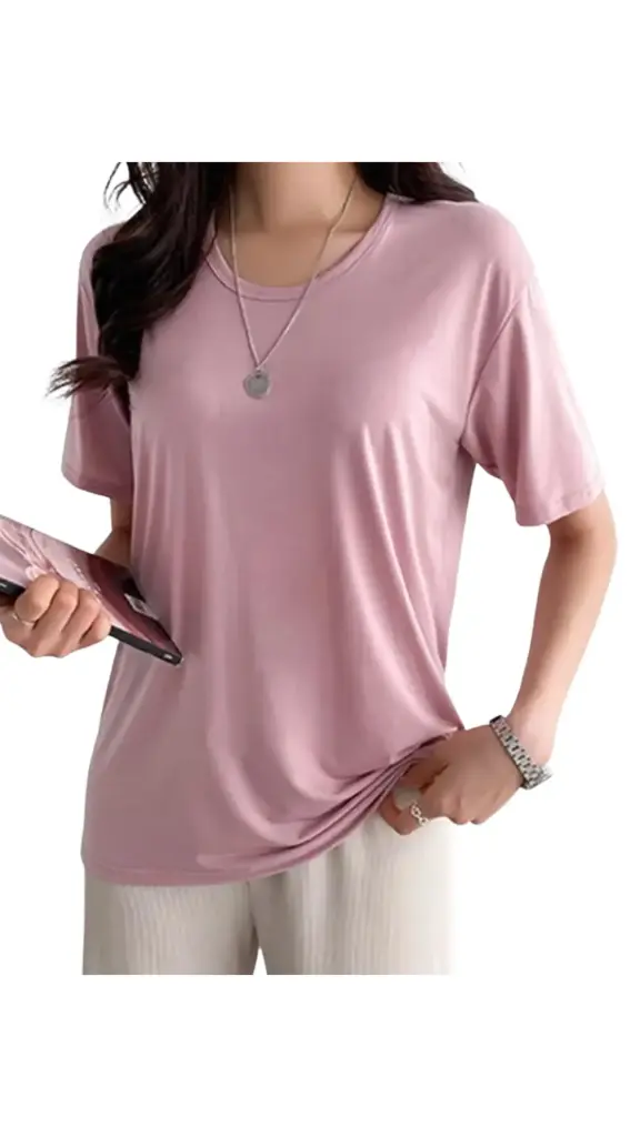 Playera Zara C palo de rosa T XL